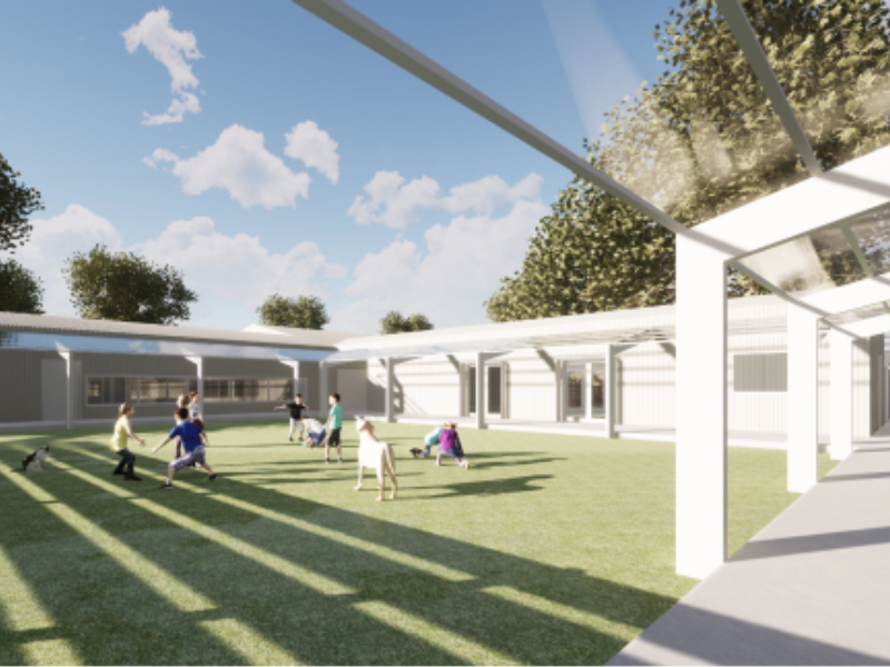 Courtyard concept view