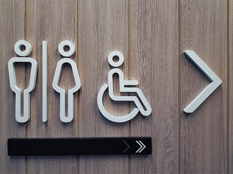 Image of toilet symbols
