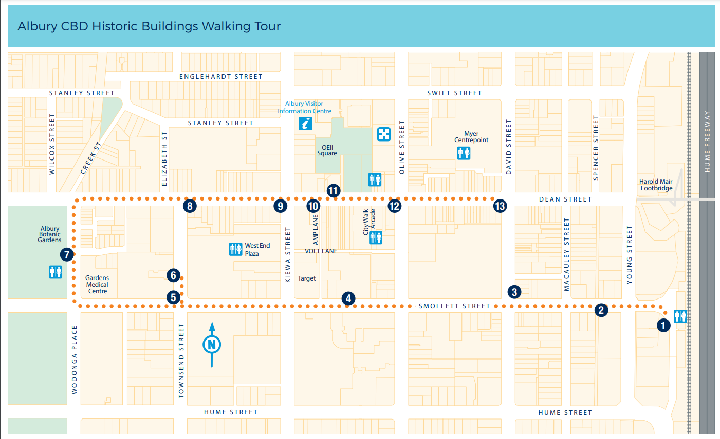 Walking Tour Map