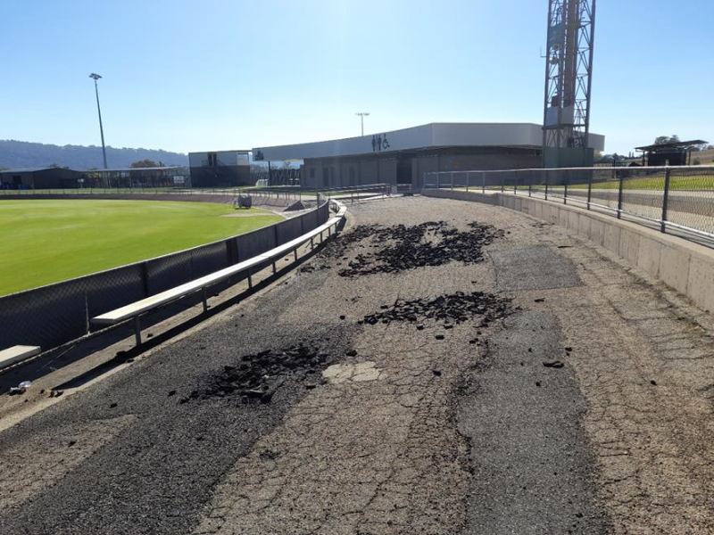 Lavington Sport Ground Current Concourse Condition - 2