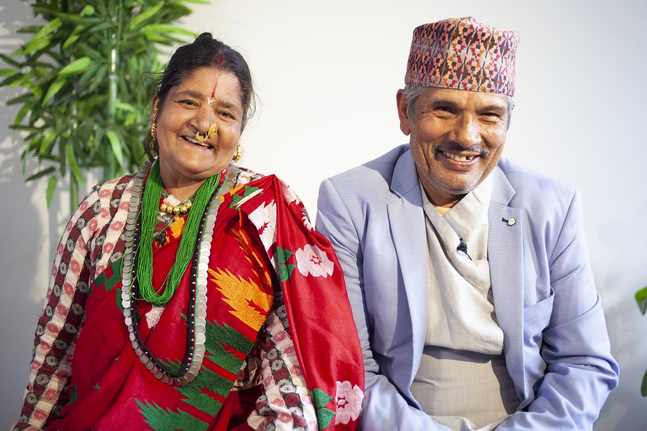 Lachi Rimal and Ganga Ram